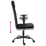 HKH Silla de Oficina de Malla/Cuero Artificial Regulable - Negro