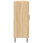 Aparador clásico HKH de madera, metal 69,5 x 34 x 90 cm - Roble Sonoma