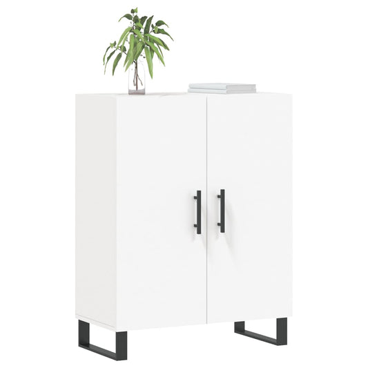 HKH Aparador Clássico em derivados de Madeira, Metal 69,5 X 34 X 90 Cm - Branco