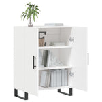 HKH Aparador Clásico en derivados de Madera, Metal 69,5 X 34 X 90 Cm - Blanco
