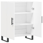 HKH Aparador Clásico en derivados de Madera, Metal 69,5 X 34 X 90 Cm - Blanco