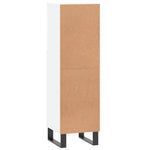 HKH Armário Casa de Banho - 30x30x100 Cm - Branco