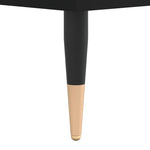 HKH Armário para Discos - 85x38x48 Cm - Preto