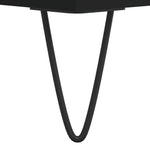HKH Armário para Discos - 85x38x48 Cm - Preto