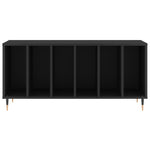HKH Armario para Discos - 100x38x48 Cm - Negro
