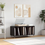 HKH Armario para Discos - 100x38x48 Cm - Negro