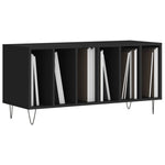 HKH Armario para Discos - 100x38x48 Cm - Negro