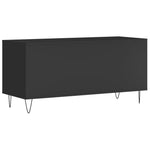 HKH Armario para Discos - 100x38x48 Cm - Negro