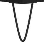 HKH Armario para Discos - 100x38x48 Cm - Negro