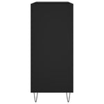 HKH Armario para Discos - 84,5x38x89 cm - Negro