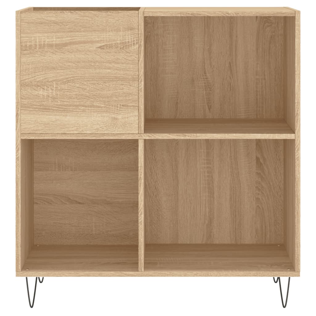 HKH Armário P/ Discos em Carvalho Sonoma - 84,5x38x89 Cm