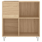 HKH Armário P/ Discos em Carvalho Sonoma - 84,5x38x89 Cm