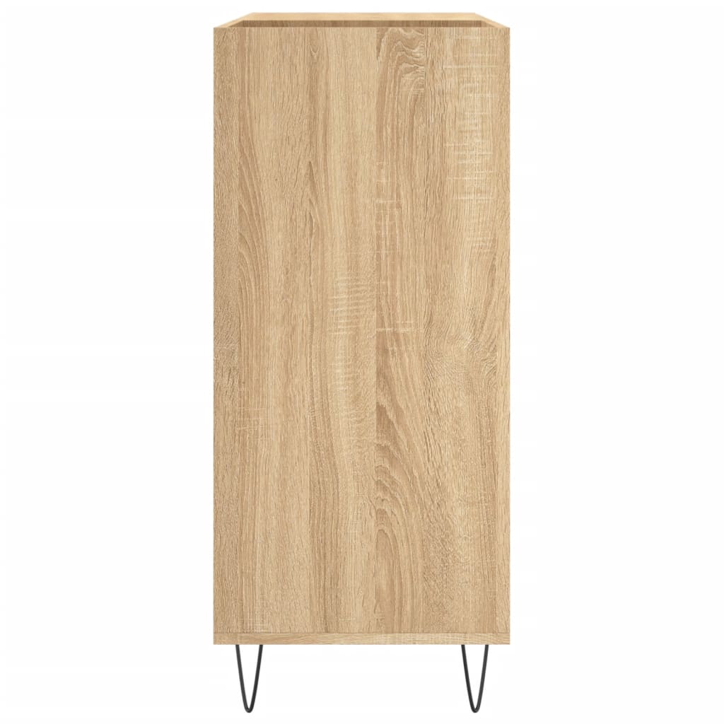 HKH Armário P/ Discos em Carvalho Sonoma - 84,5x38x89 Cm