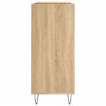 HKH Armário P/ Discos em Carvalho Sonoma - 84,5x38x89 Cm