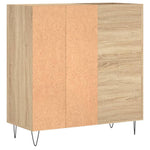 HKH Armário P/ Discos em Carvalho Sonoma - 84,5x38x89 Cm