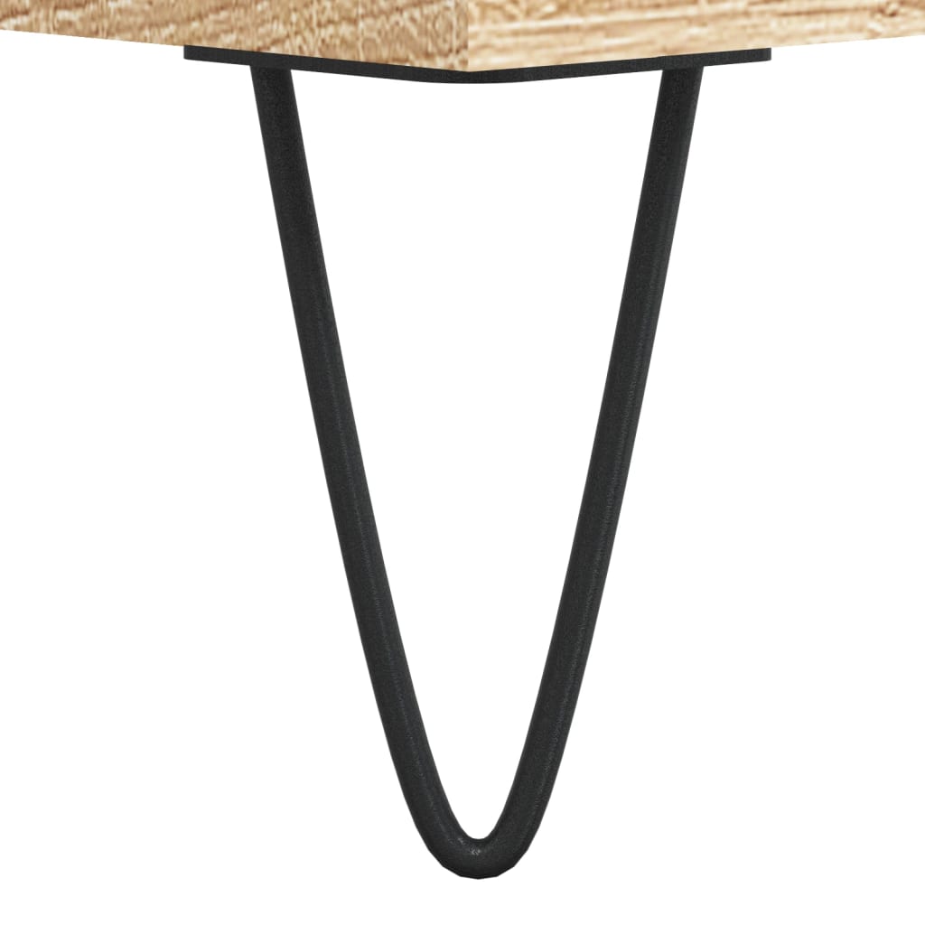 HKH Armário P/ Discos em Carvalho Sonoma - 84,5x38x89 Cm
