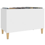 HKH Armário para Discos - 74,5x38x48 Cm - Branco