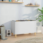 HKH Armário para Discos - 74,5x38x48 Cm - Branco