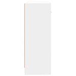 HKH Aparador Branco Clássico em Madeira Projetada 91 X 28 X 75 Cm