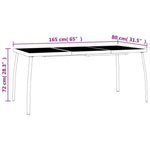 HKH 7 Pcs Conjunto Lounge Jardim C/ Almofadões Vime Pe Castanho - Marrom
