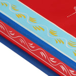 HKH Mesa de Centro Pintada à Mão Mangueira Maciça - Vermelho
