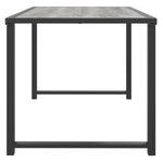 HKH Mesa de Jardim 55x40x37 Cm Aço - Antracite