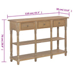 Mesa consola HKH en aglomerado