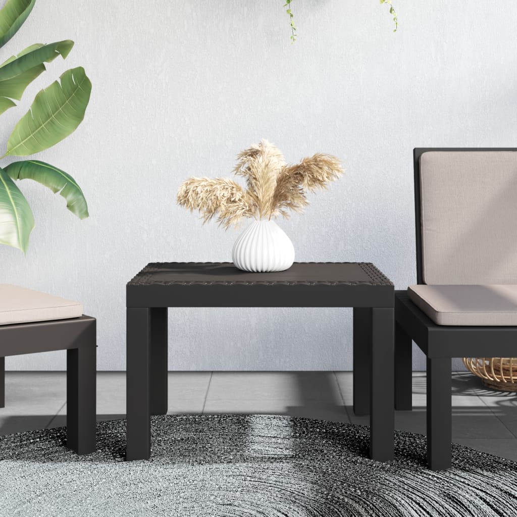 HKH Mesa de Jardim 59x47x40 Cm Pp - Antracite