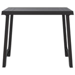 HKH Mesa de Campismo 79x56x64 Cm Pp Aspeto Madeira - Antracite
