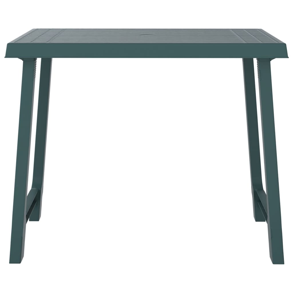 HKH Mesa de Campismo 79x56x64 Cm Pp Aspeto Madeira - Verde