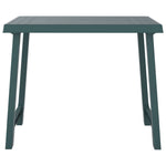 HKH Mesa de Campismo 79x56x64 Cm Pp Aspeto Madeira - Verde