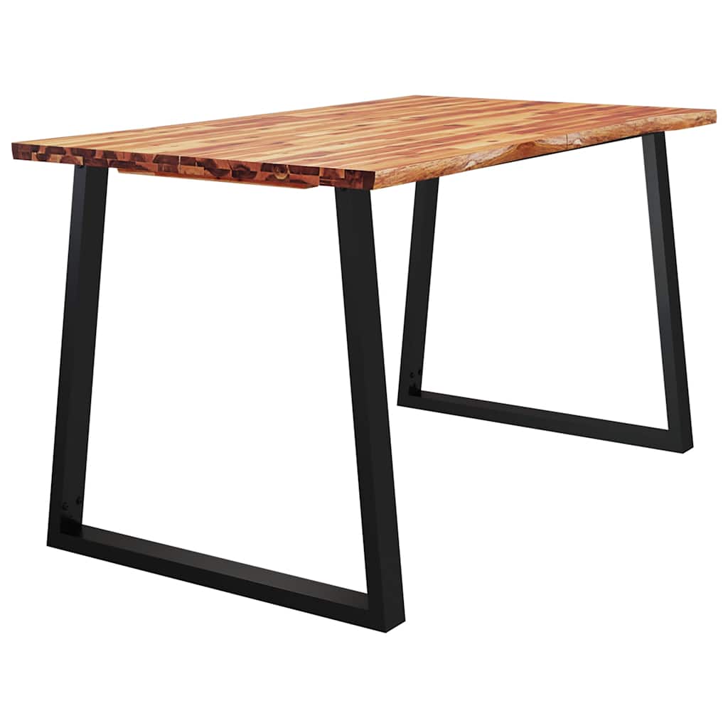 Mesa de Comedor HKH de Acacia Maciza con Bordes Naturales