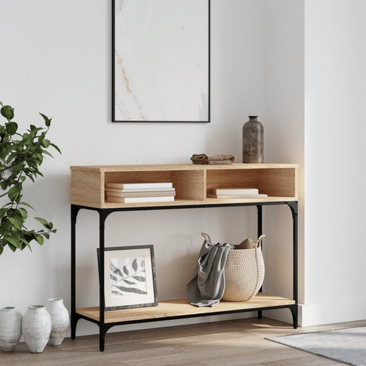 Mesa auxiliar HKH en roble y derivados de madera