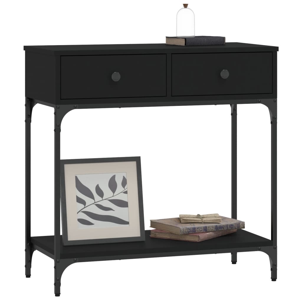 Mesa auxiliar HKH de madera - Negro