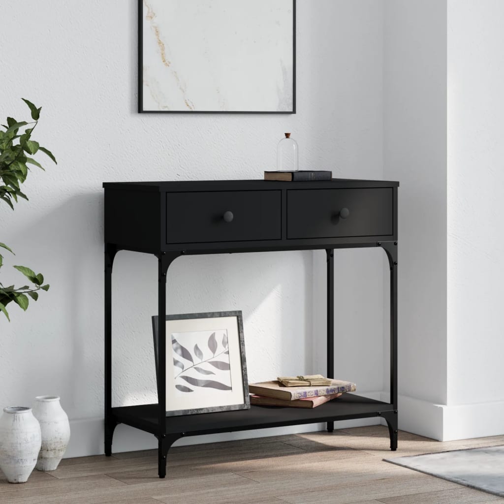 Mesa auxiliar HKH de madera - Negro