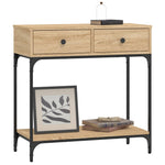 Mesa auxiliar HKH en roble y en derivados de madera
