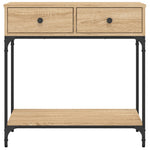Mesa auxiliar HKH en roble y en derivados de madera