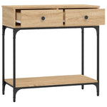 Mesa auxiliar HKH en roble y en derivados de madera