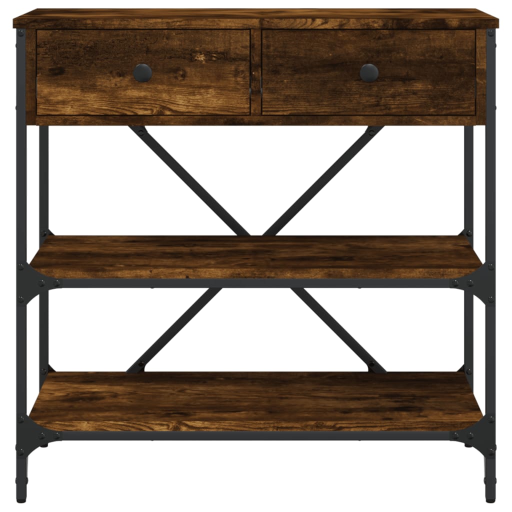 Mesa auxiliar HKH en roble ahumado y derivados de la madera