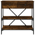 Mesa auxiliar HKH en roble ahumado y derivados de la madera