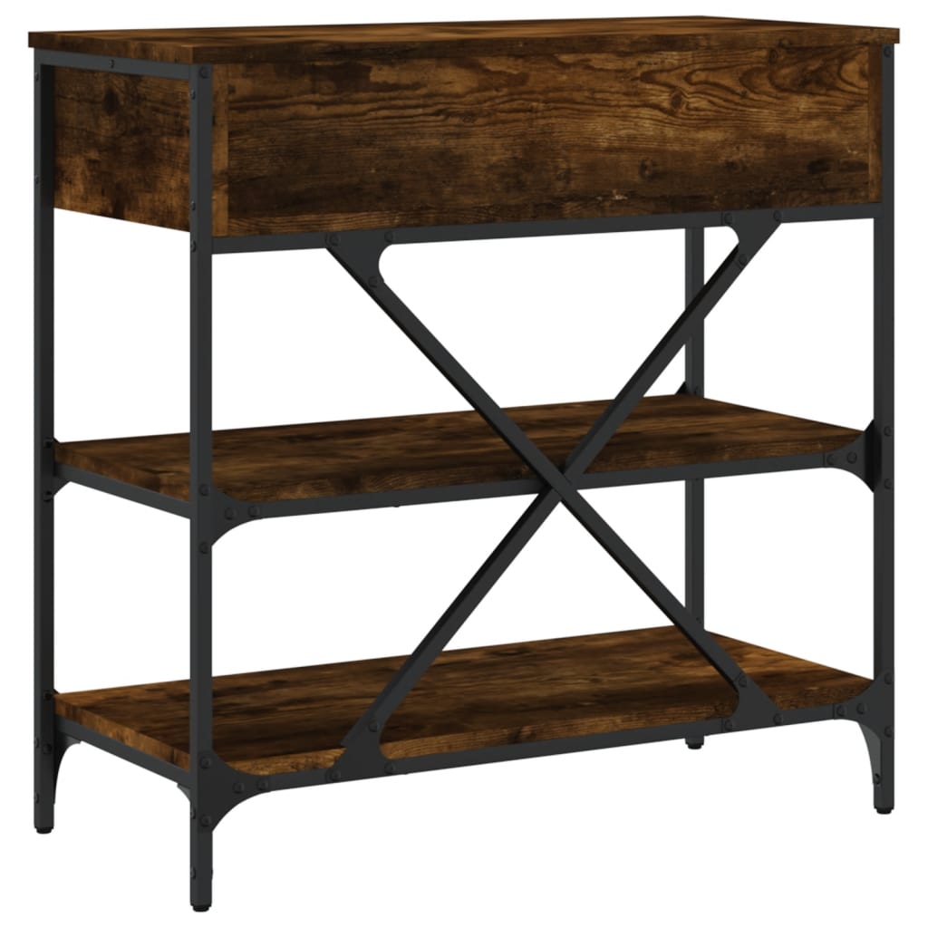 Mesa auxiliar HKH en roble ahumado y derivados de la madera
