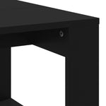 HKH Mesa de Centro em Derivados de em Madeira - Preto