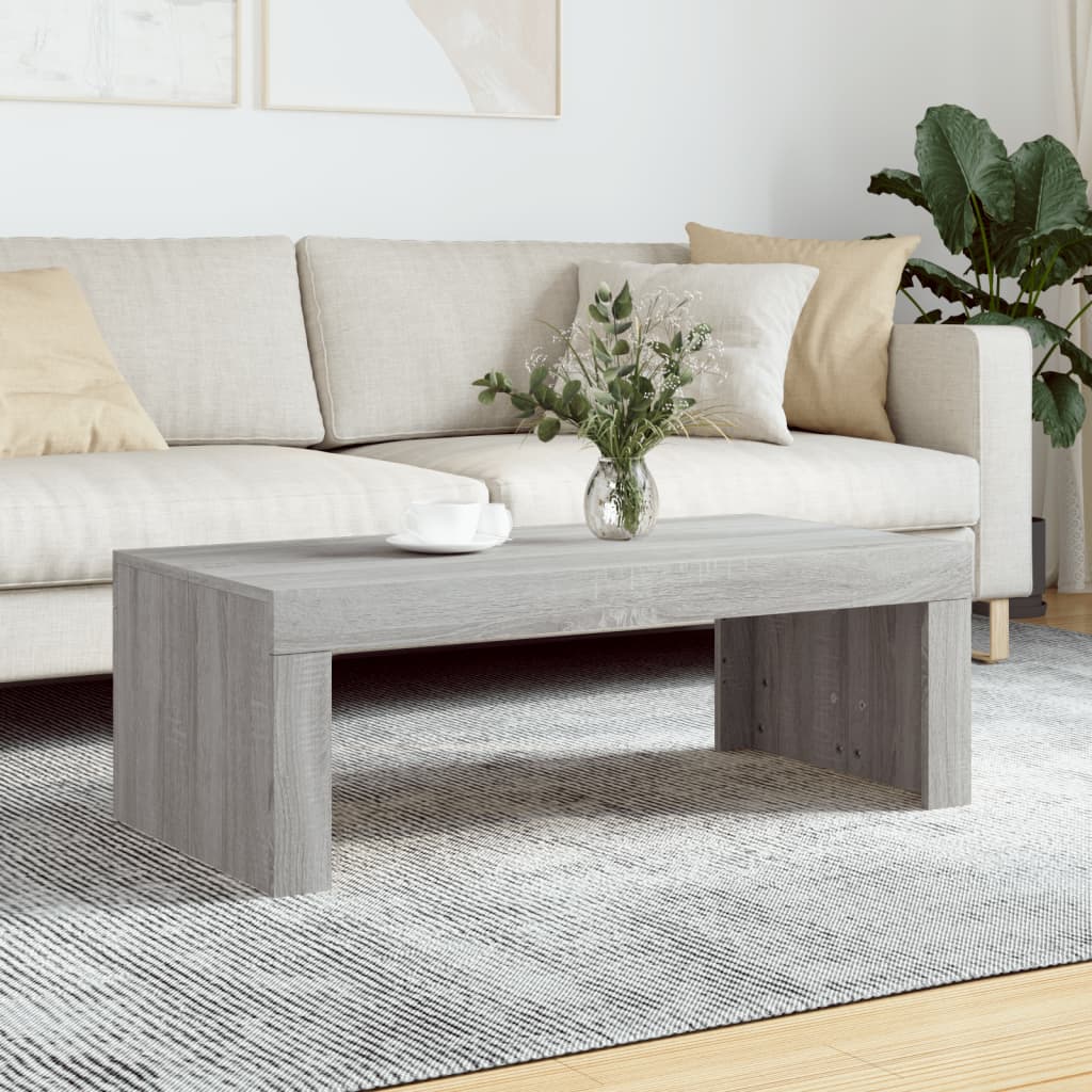Mesa de centro HKH en derivados de madera Sonoma - Gris