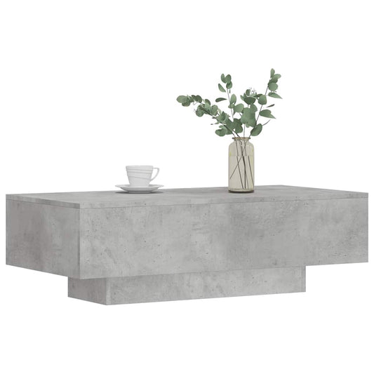 HKH Mesa de Centro en Derivados de Madera Gris Cemento