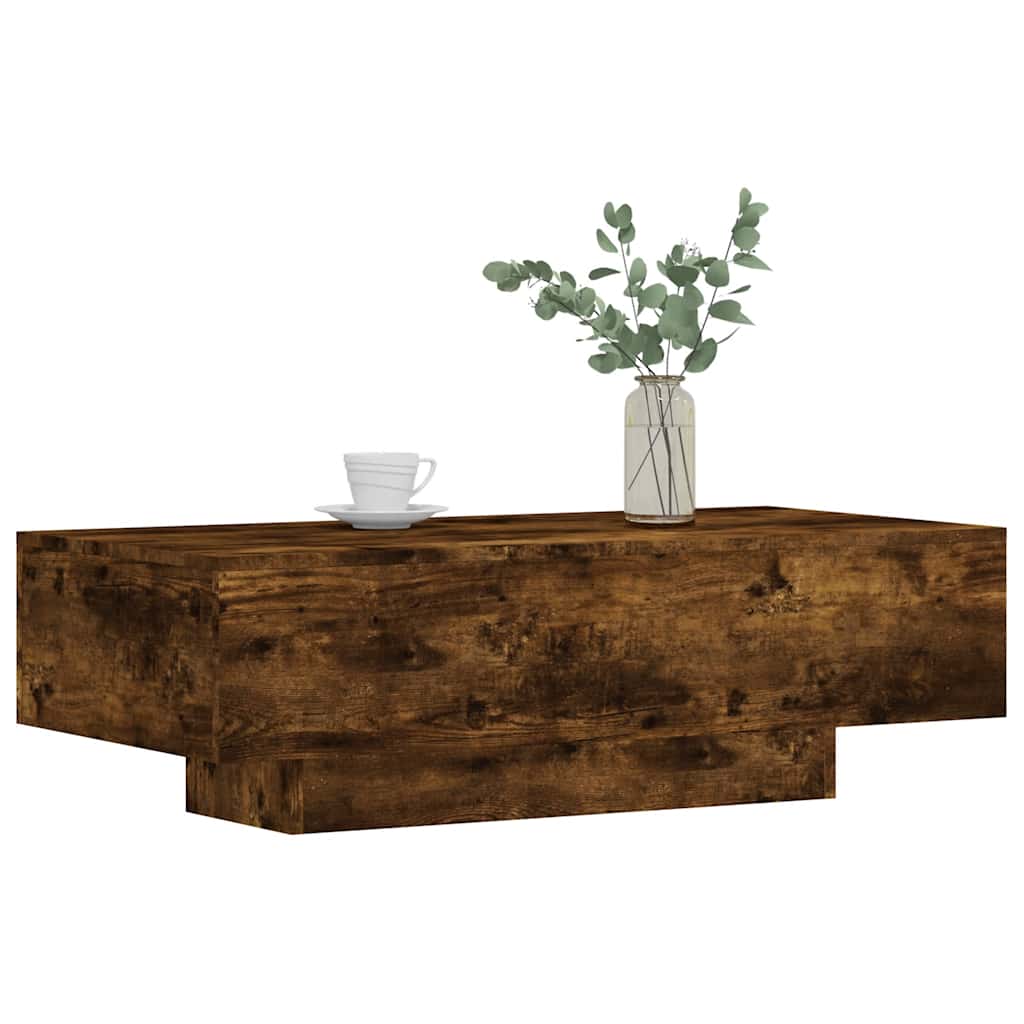 Mesa de centro HKH en derivados de madera Roble Ahumado