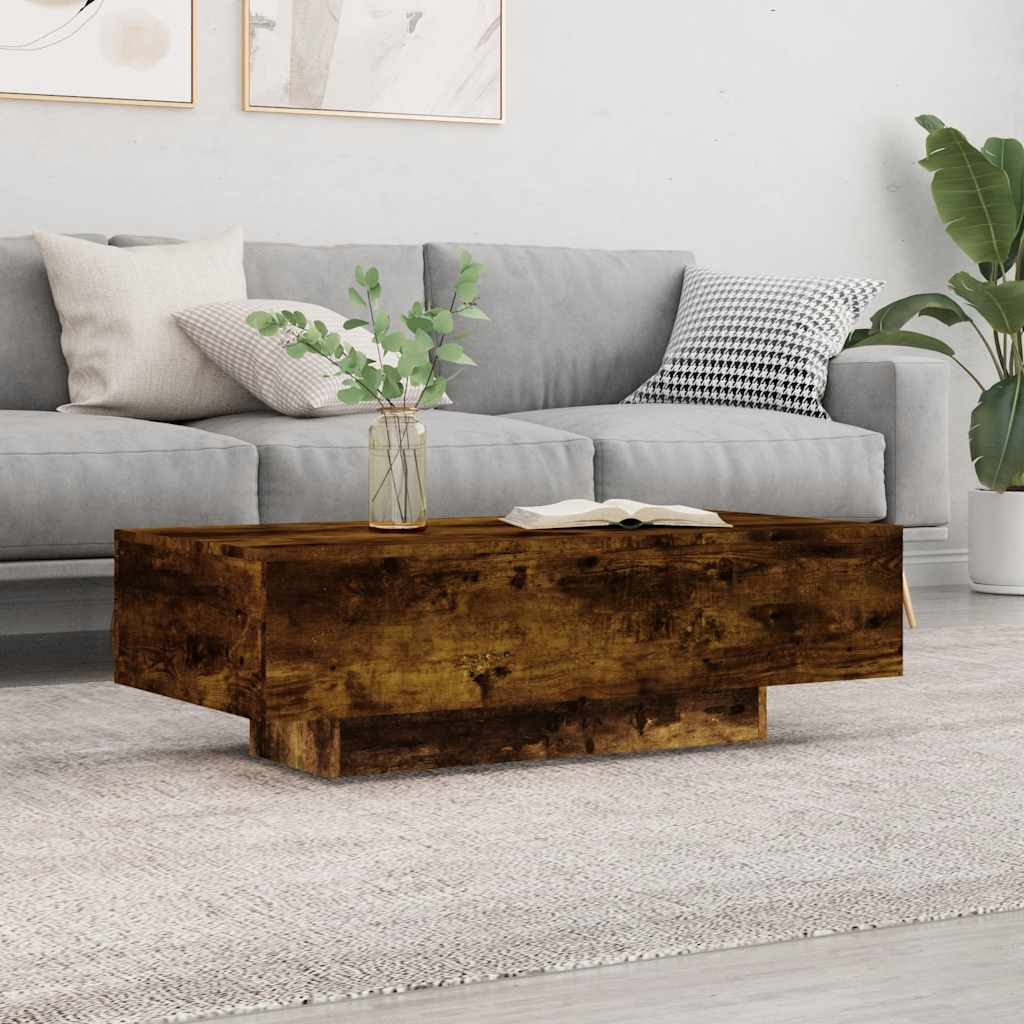 Mesa de centro HKH en derivados de madera Roble Ahumado
