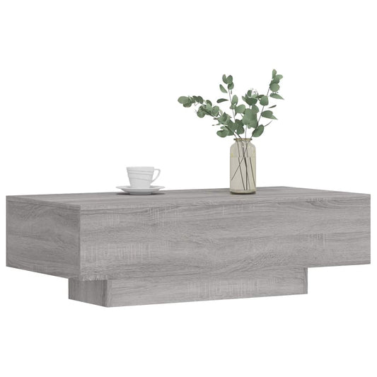 Mesa de Centro HKH en Aglomerado de Madera Gris Sonoma