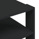 HKH Mesa de Centro em Derivados de em Madeira - Preto