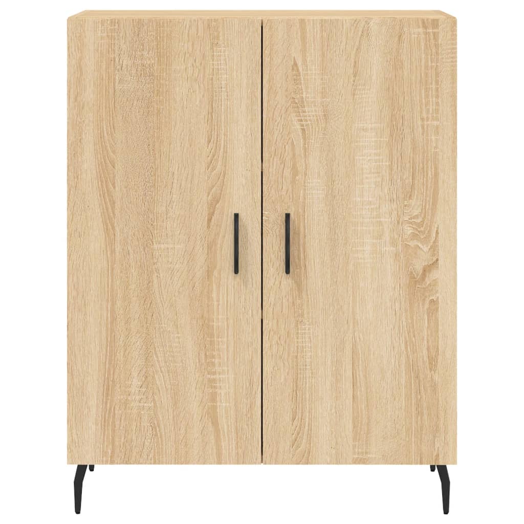 HKH Armario Alto en derivados de Madera, Metal 69,5 X 34 X 180 Cm - Roble Sonoma