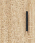 HKH Armario Alto en derivados de Madera, Metal 69,5 X 34 X 180 Cm - Roble Sonoma
